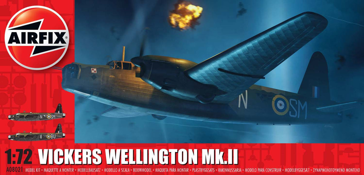 1/72 Vickers Wellington Mk.II - Hobby Sense