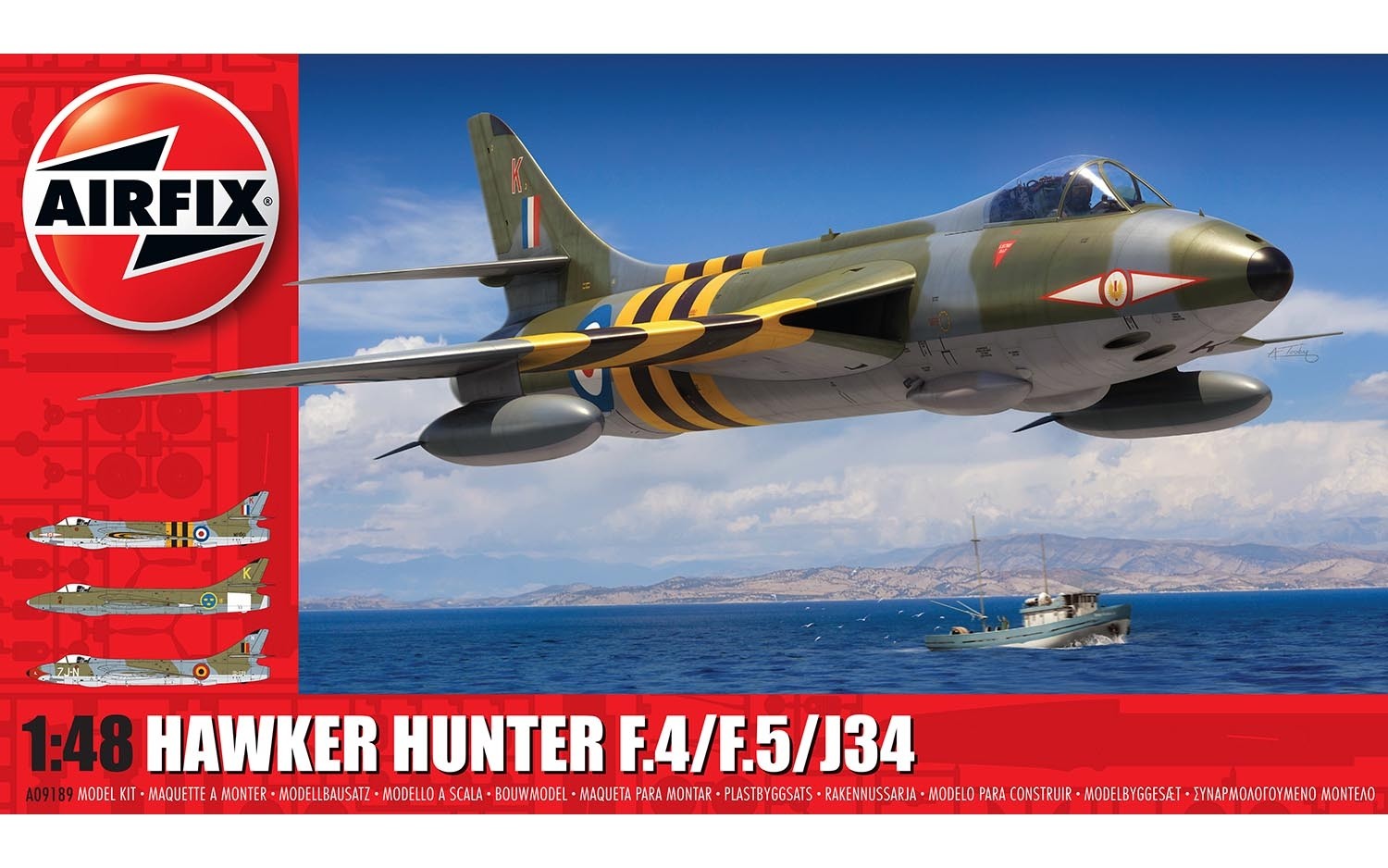 1/48 Hawker Hunter F.4/F.5/J.34 - Hobby Sense