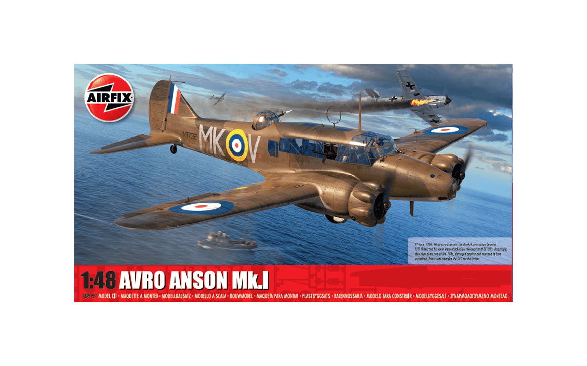 1/48 Avro Anson Mk.I - Hobby Sense
