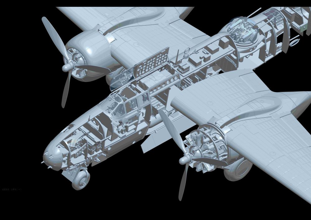 1/32 A20G Havoc Over Europe - Hobby Sense