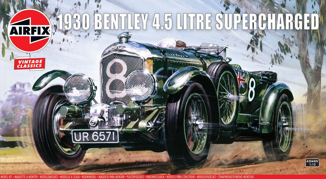 1/12 1930 Bentley 4.5 litre Supercharged - Hobby Sense