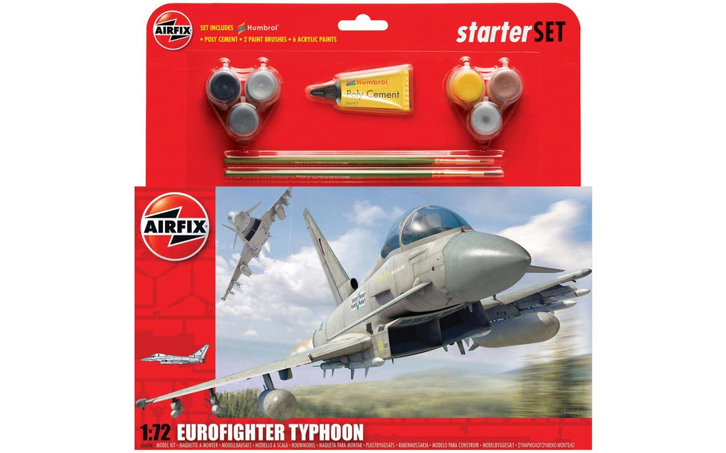 1/72 Eurofighter Typhoon, Starter Set - Hobby Sense
