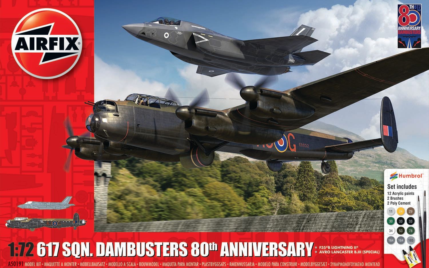 1/72 617 Sqn. Dambusters 80th Anniversary - Gift Set - Hobby Sense