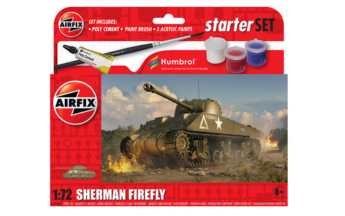 1/72 Sherman Firefly, Starter Set - Hobby Sense
