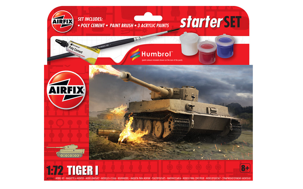 1/72 Tiger I, Starter Set - Hobby Sense