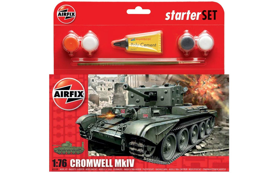 1/76 Cromwell Mk.IV Starter Set - Hobby Sense