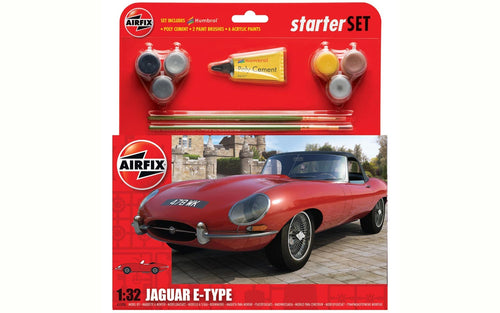 1/32 Jaguar E-Type Starter Set - Hobby Sense