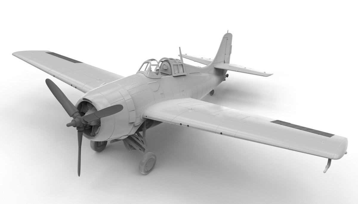 1/72 Grumman F4F-4 Wildcat (Starter Set) - Hobby Sense