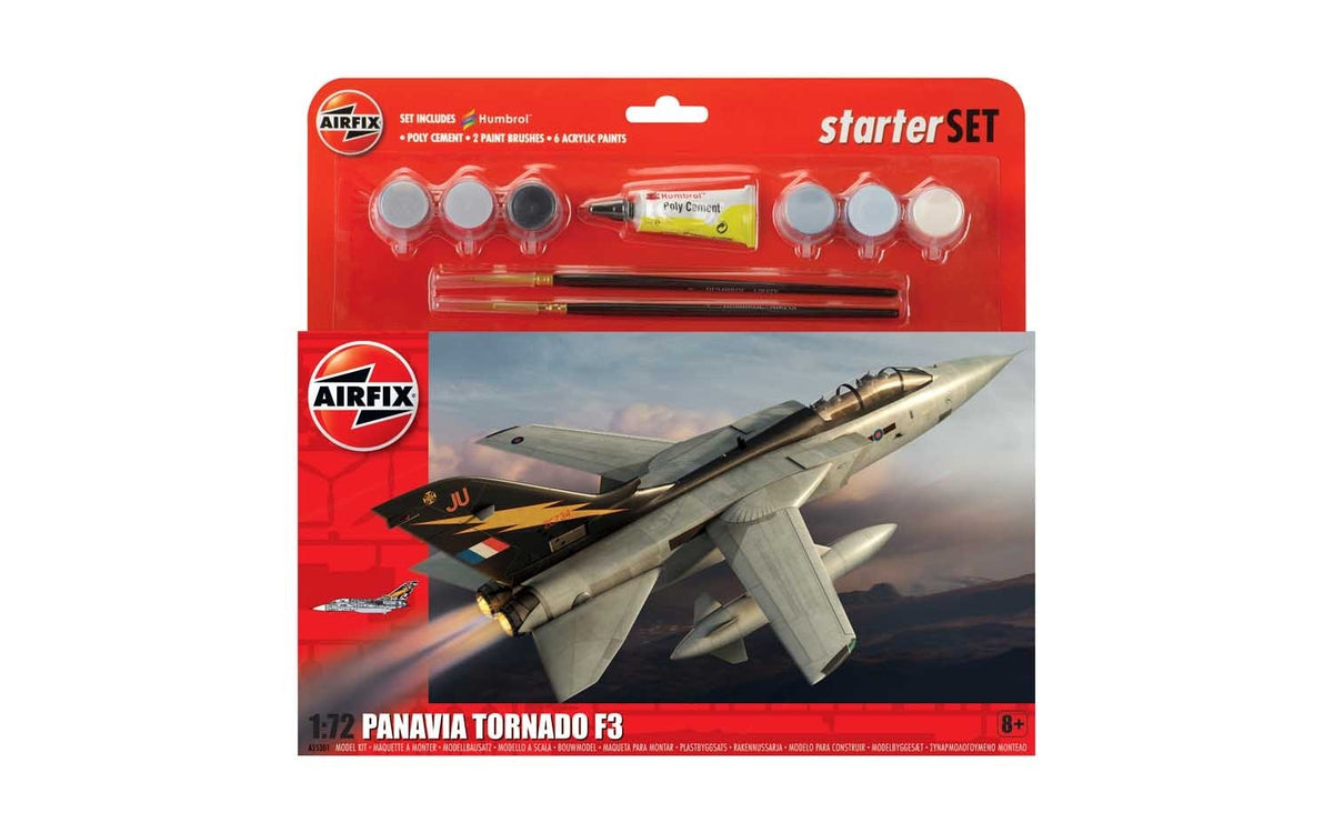 1/72 Panavia Tornado F.3, Starter Set - Hobby Sense
