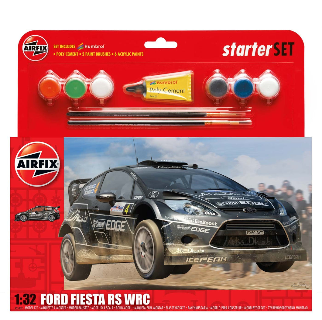 1/32 Ford Fiesta WRC Starter Set, Gift Set - Hobby Sense
