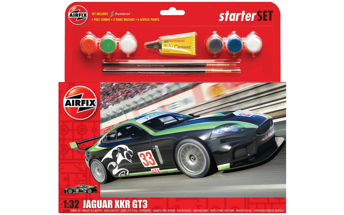 1/32 Jaguar XKR GT3, Starter Set - Hobby Sense