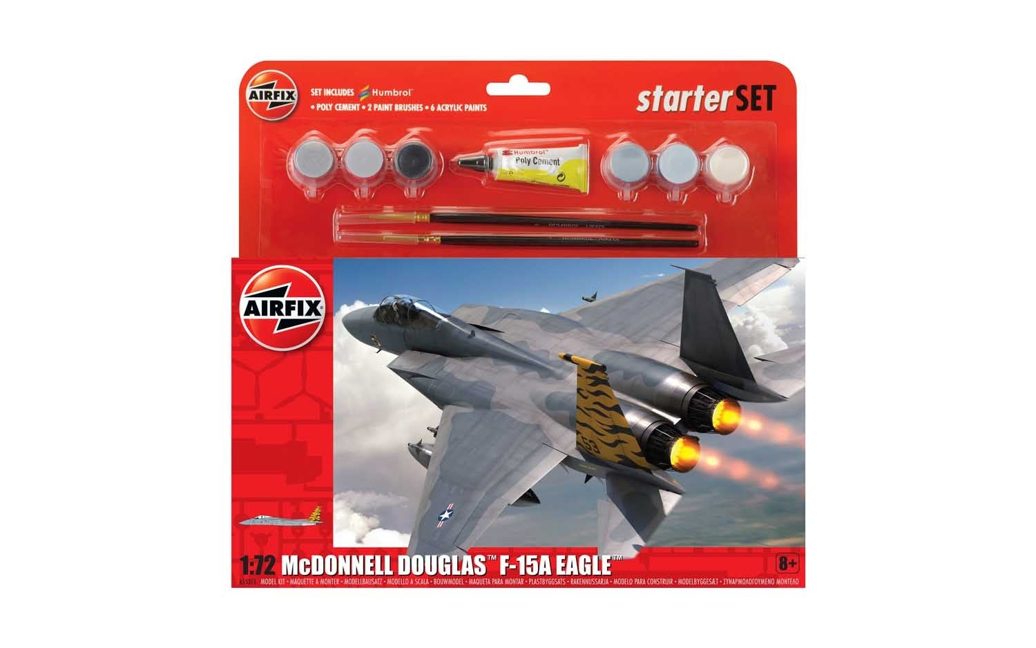 1/72 McDonnell Douglas F15A Eagle, Gift Set - Hobby Sense