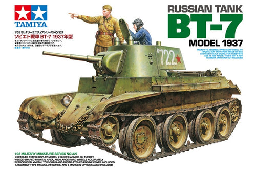 1/35 Russian Tank BT7 Model 1937 - Hobby Sense