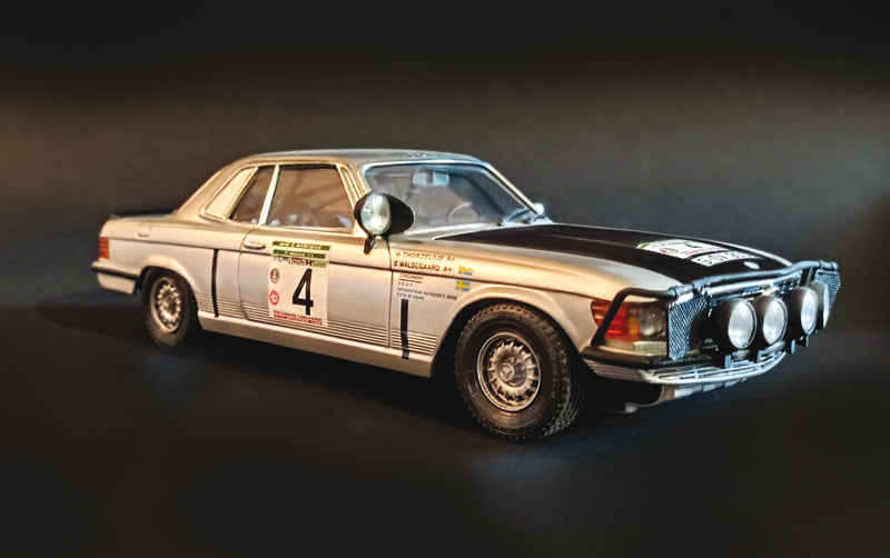 1/24 Mercedes Benz 450SLC Rallye Bandama 1979 - Hobby Sense