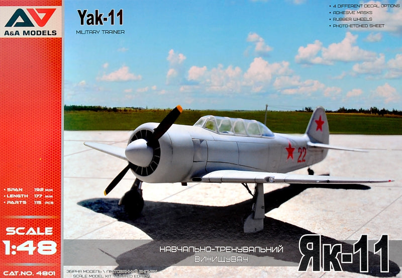 Yakovlev Yak-11 Military Trainer - Hobby Sense