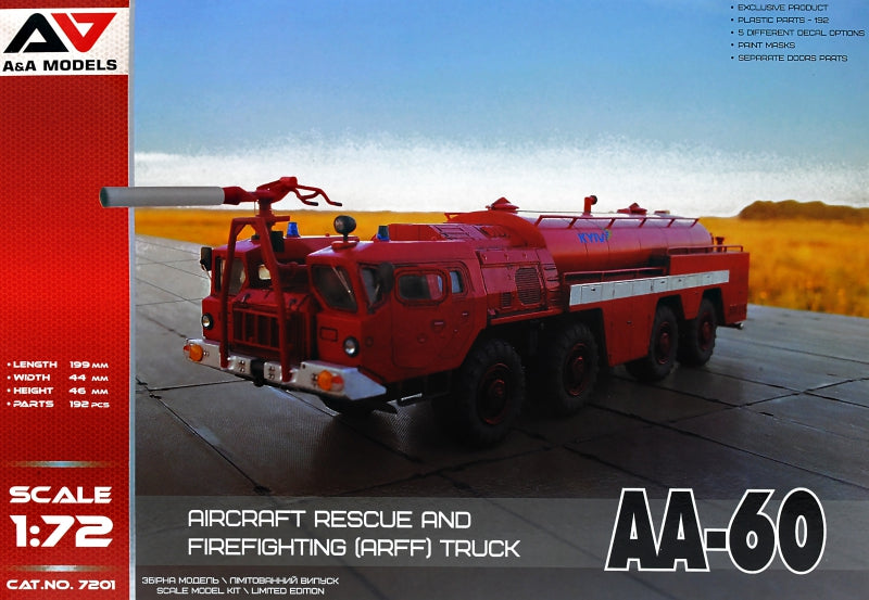 AA-60 aircraft rescue and firefighting (ARFF) truck - Hobby Sense
