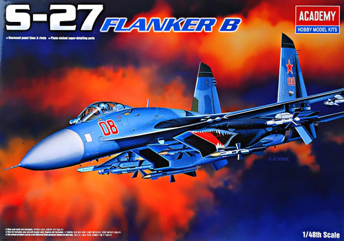 1/48 Sukhoi SU 27 Flanker B - Hobby Sense