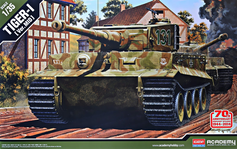 1/35 Tiger I Mid. Version "70th Anniversary" - Hobby Sense