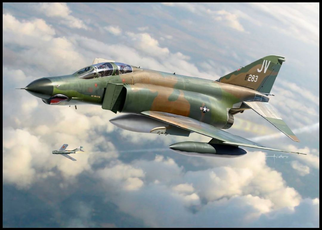 1/32 USAF F4E Vietnam War - Hobby Sense