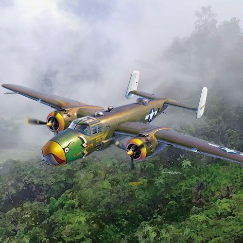 1/48 USAAF B25D Pacific Theatre - Hobby Sense