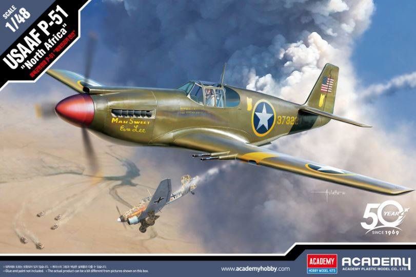1/48 USAAF P51 North Africa - Hobby Sense