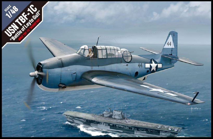 1/48 USN TBF-1C Battle of Leyte Gulf - Hobby Sense