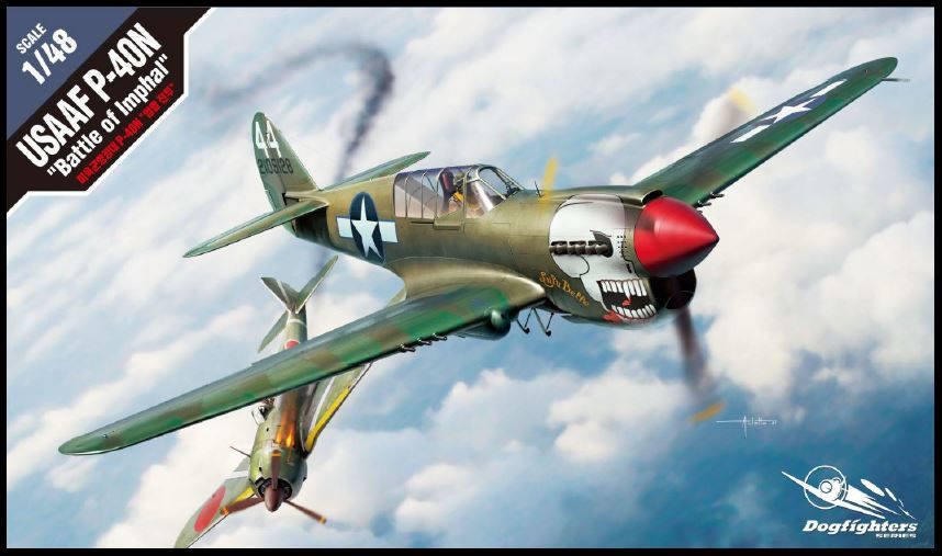 1/48 USAAF P40N Battle of Imphal - Hobby Sense