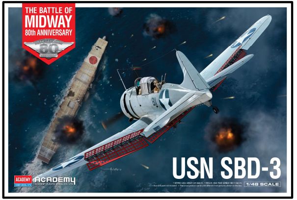 1/48 USN SBD3 Battle of Midway - Hobby Sense