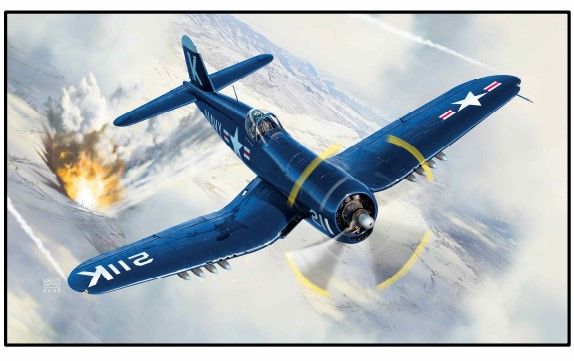1/48 USN F4U4 Battle of Jangjin Reservoir - Hobby Sense