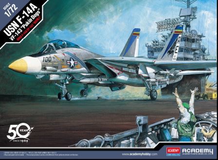 1/72 USN F14A VF143 Pukin Dogs - Hobby Sense