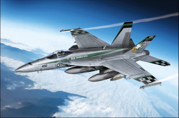 1/72 USN F/A-18E VFA-195 Chippy Ho - Hobby Sense