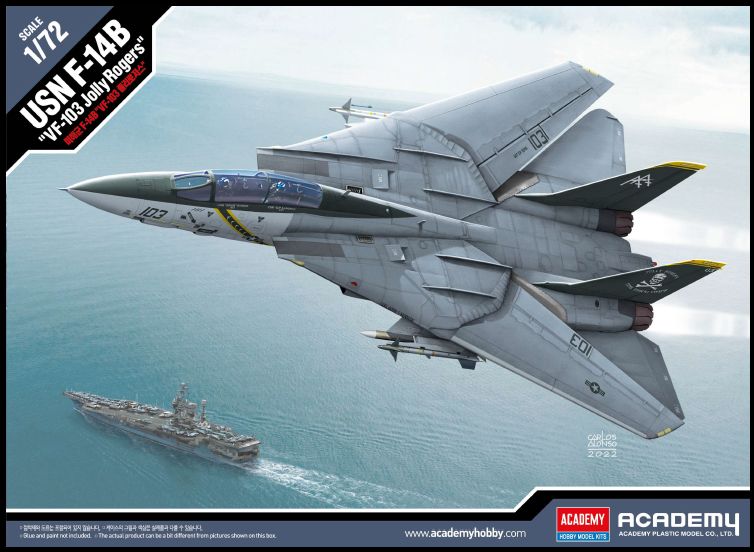 1/72 USN F14B VF103 Jolly Rogers - Hobby Sense