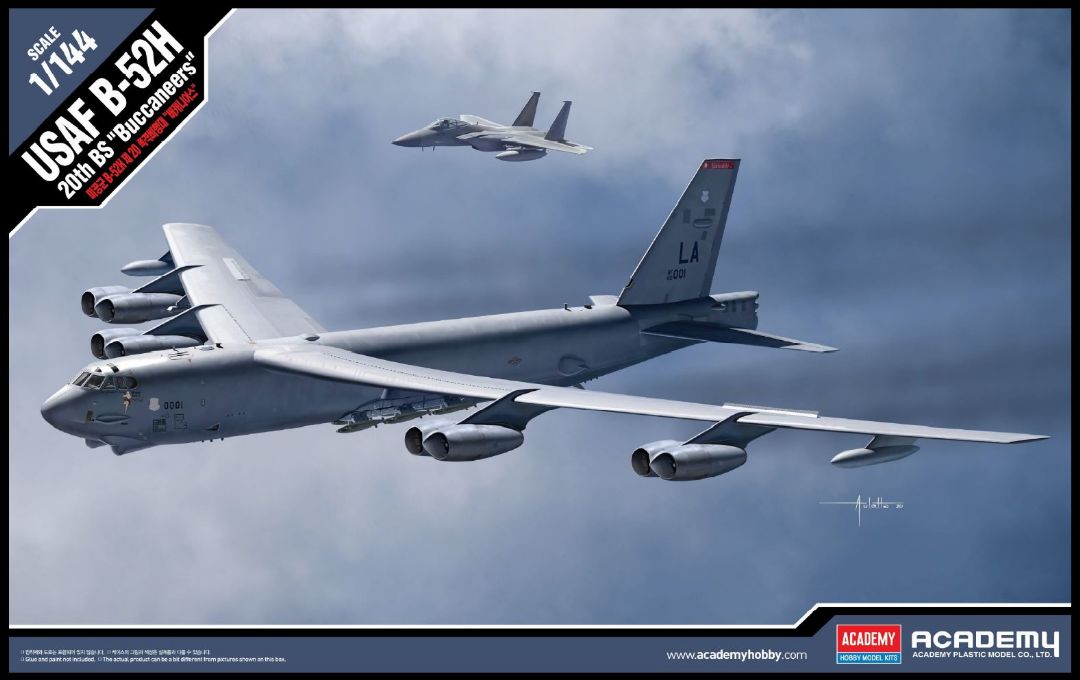 1/144 USAF B52H 20th BS Buccaneers - Hobby Sense