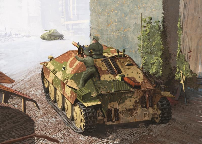 1/35 Jagdpanzer 38(t) Hetzer Late Ver. - Hobby Sense
