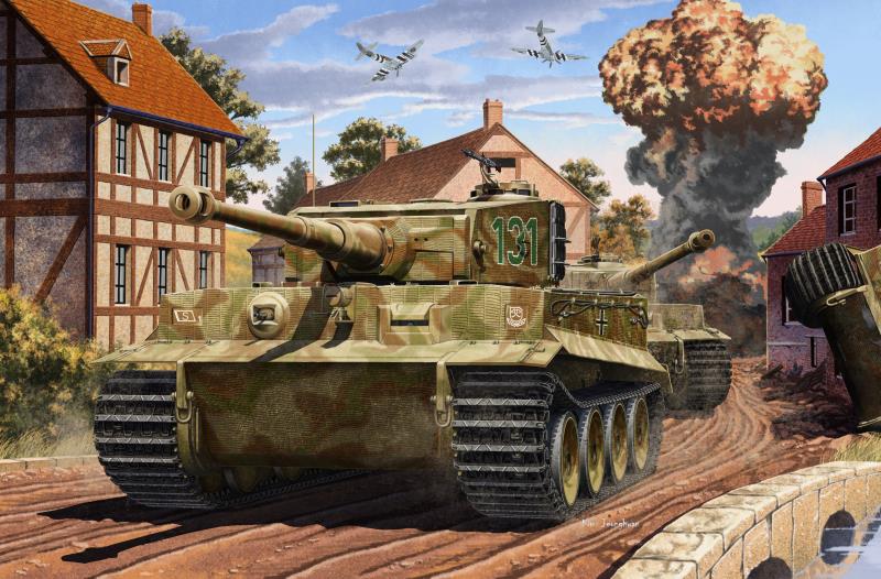 1/35 Tiger I Mid. Version "70th Anniversary" - Hobby Sense