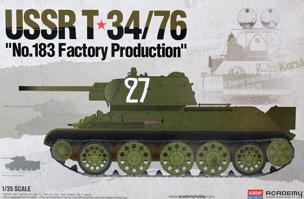 1/35 USSR T34/76 No.183 Factory Production - Hobby Sense