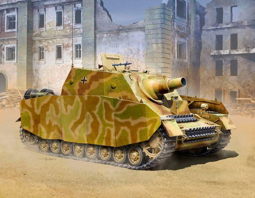 1/35 German Strumpanzer IV Brummbar Ver.Mid - Hobby Sense