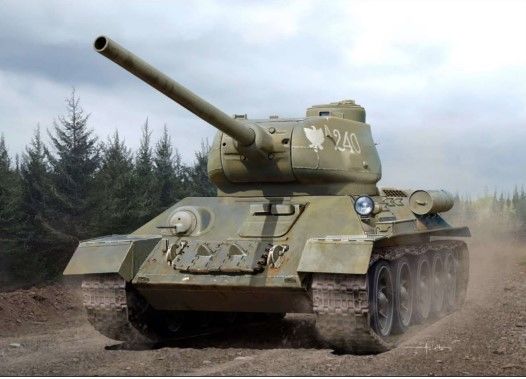 1/35 Soviet Medium Tank T34-85 Ural Tank Factory No.183 - Hobby Sense