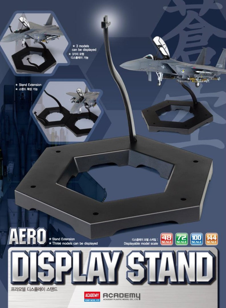 Aero Display Stand for 1/48, 1/72, 1/100, 1/144 scales - Hobby Sense