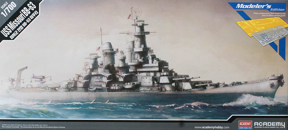 1/700 USS Missouri BB-63 Modelers Edition - Hobby Sense