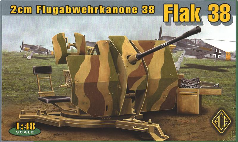 2cm Flugabwehrkanone 38 Flak 38 - Hobby Sense