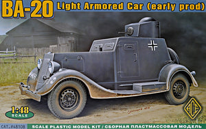 BA-20 light armored car, early prod. - Hobby Sense