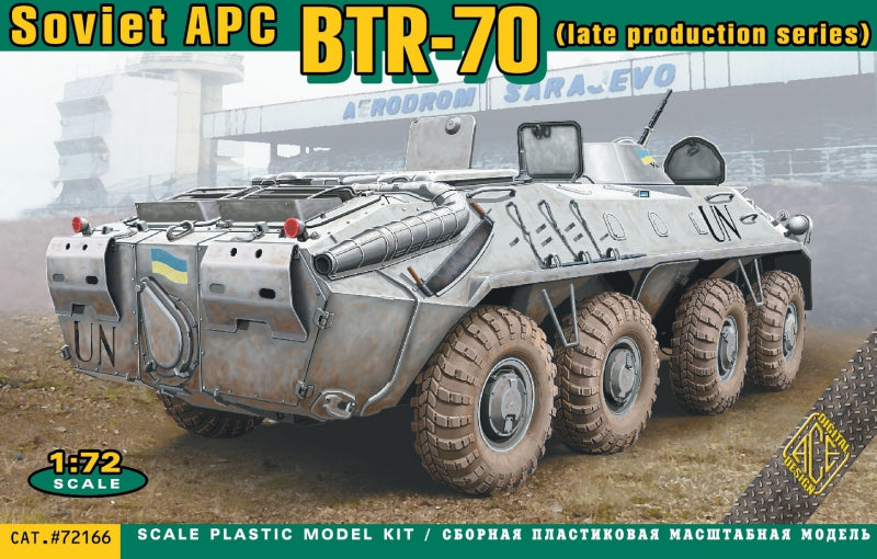 BTR-70 Soviet armored personnel carrier, late production series - Hobby Sense