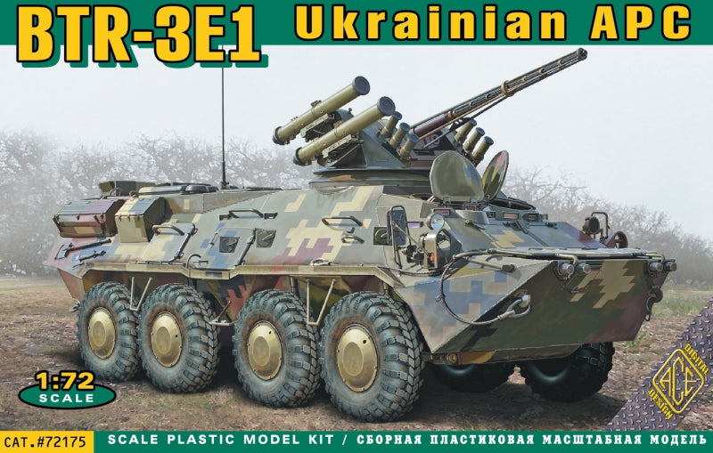 1/72 BTR-3E1 Ukrainian APC - Hobby Sense