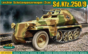1/72 Sd.Kfz.250/9 Leichter Schutzenpanzerwagen (2cm) - Hobby Sense