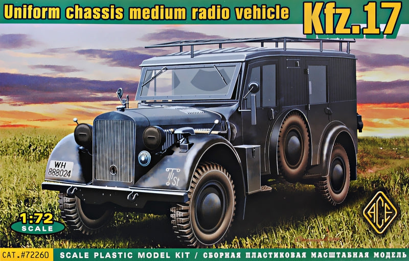 Kfz.17 - uniform chassis medium radio vehicle - Hobby Sense