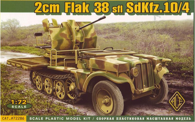 2cm Flak 38 sfl SdKfz.10/4 - Hobby Sense