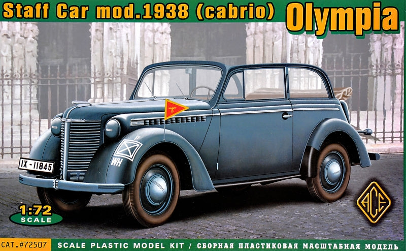 1/72 Olympia (cabrio) staff car, model 1938 - Hobby Sense