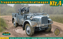Kfz.4 WWII German AA motor vehicle - Hobby Sense