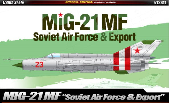 1/48 MIG21 MF Soviet Air Force and Export - Hobby Sense